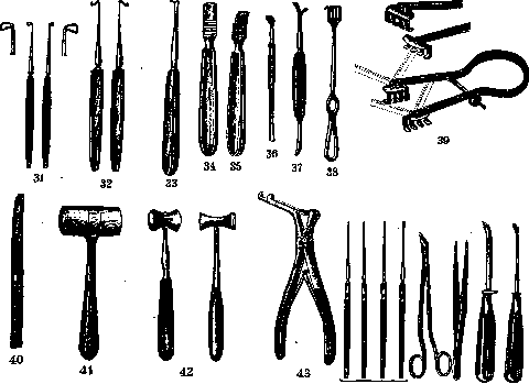 Otorhinolaryngological Instruments: figure 4 from the 1928–1936 encyclopedia article