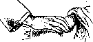 Palpation: figure 3 from the 1928–1936 encyclopedia article
